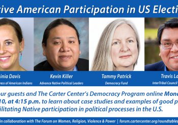 Native American Participation in US Elections: Case Studies